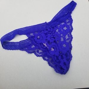 VS PINK size Medium lace thong panty